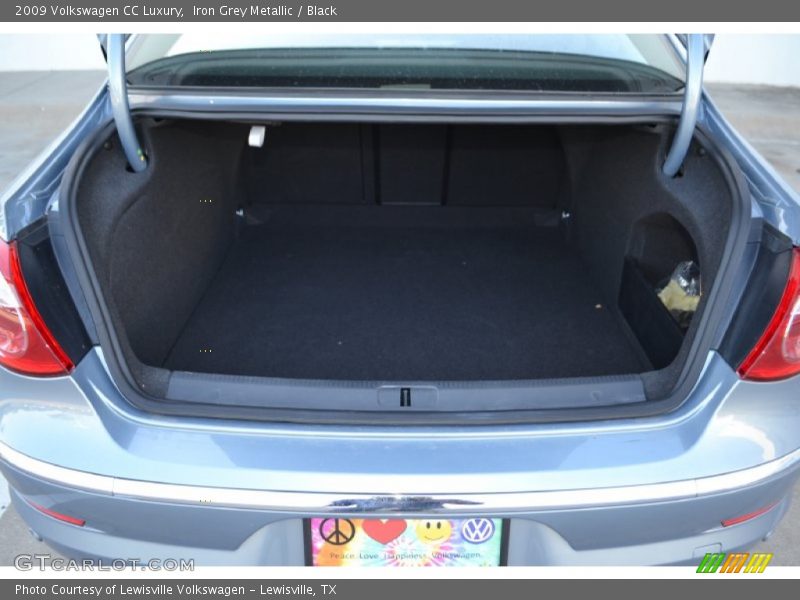 Iron Grey Metallic / Black 2009 Volkswagen CC Luxury