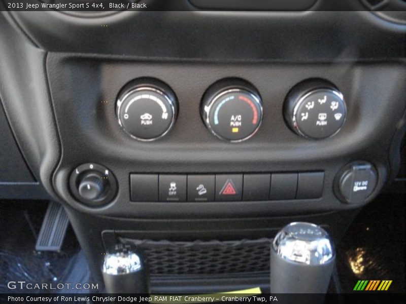 Black / Black 2013 Jeep Wrangler Sport S 4x4