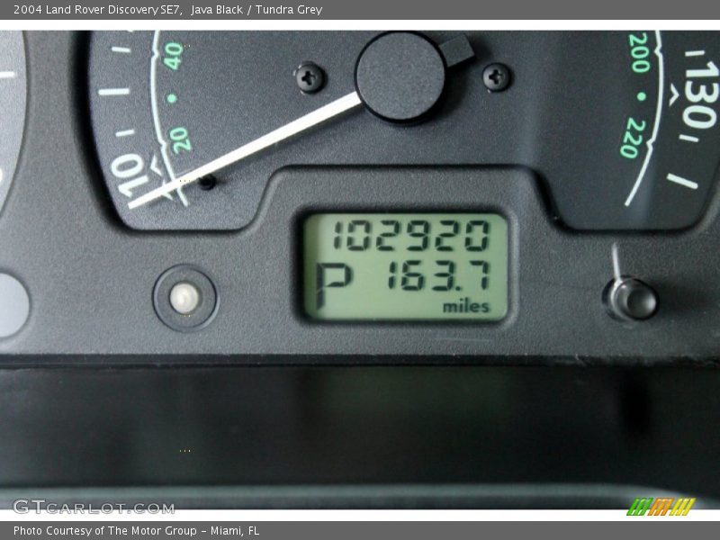 Java Black / Tundra Grey 2004 Land Rover Discovery SE7