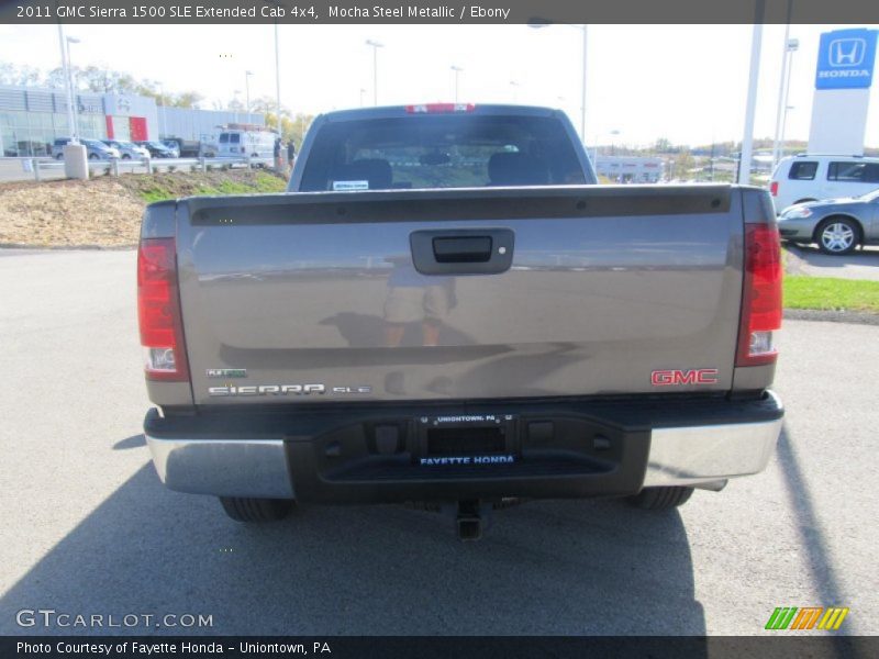 Mocha Steel Metallic / Ebony 2011 GMC Sierra 1500 SLE Extended Cab 4x4