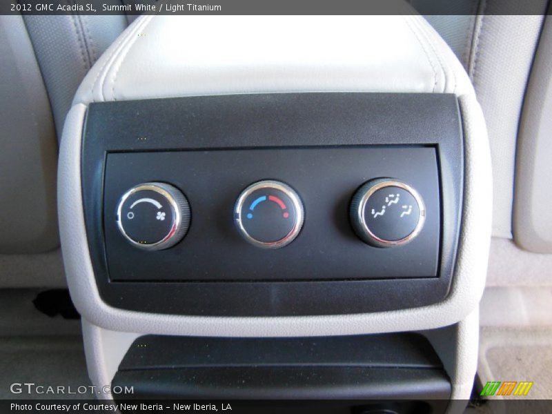 Summit White / Light Titanium 2012 GMC Acadia SL