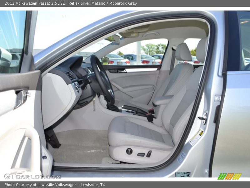 Reflex Silver Metallic / Moonrock Gray 2013 Volkswagen Passat 2.5L SE