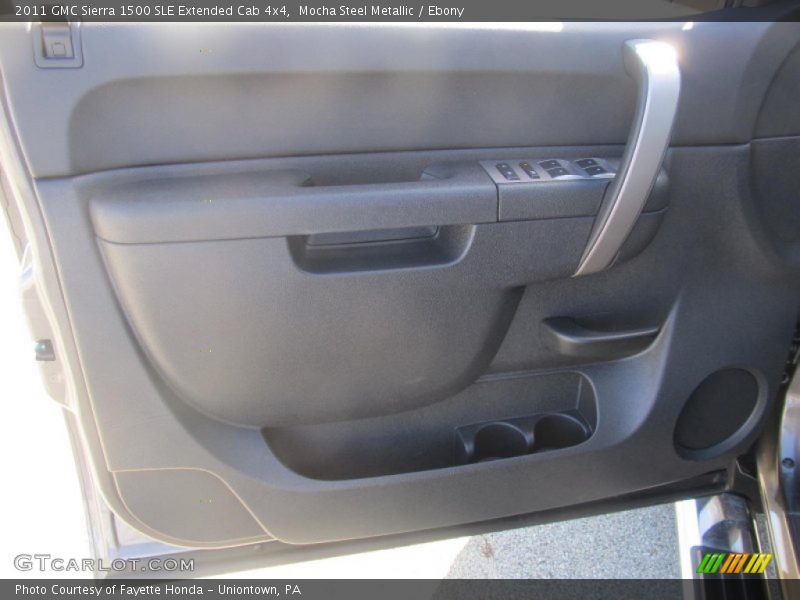 Mocha Steel Metallic / Ebony 2011 GMC Sierra 1500 SLE Extended Cab 4x4