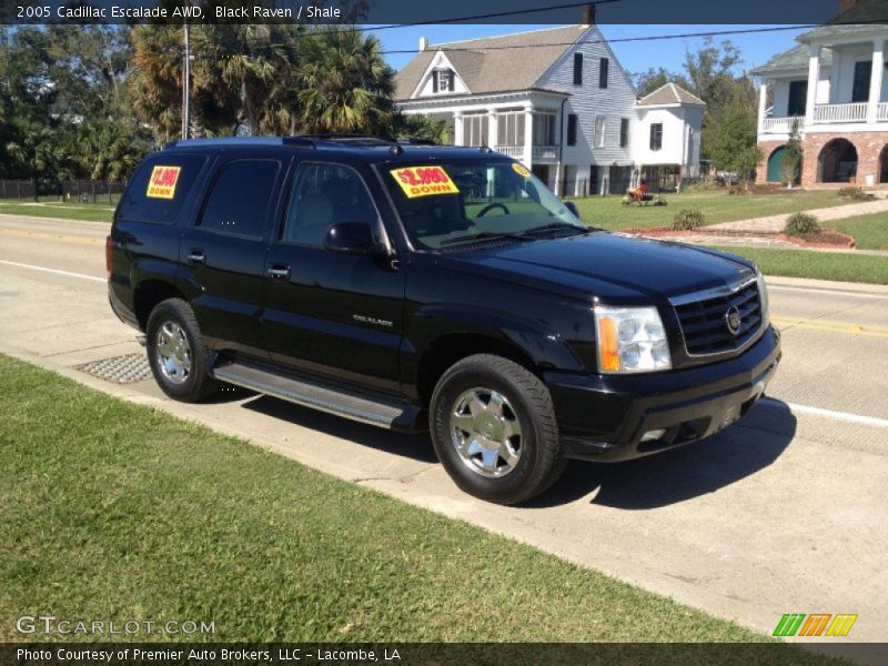 Black Raven / Shale 2005 Cadillac Escalade AWD