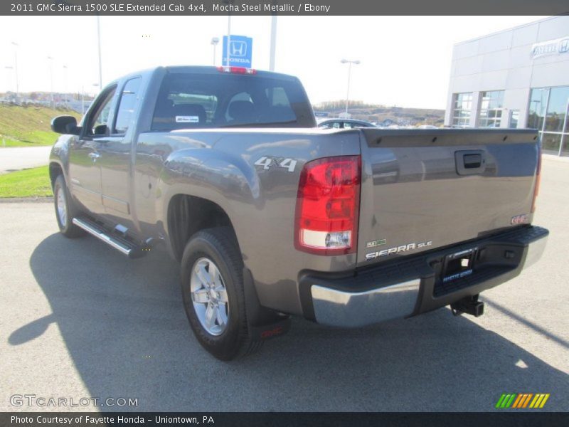 Mocha Steel Metallic / Ebony 2011 GMC Sierra 1500 SLE Extended Cab 4x4