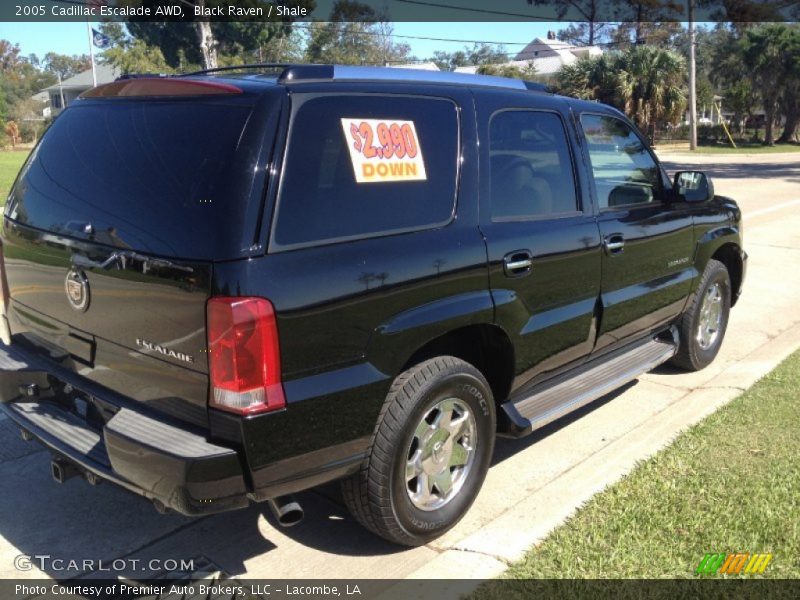 Black Raven / Shale 2005 Cadillac Escalade AWD