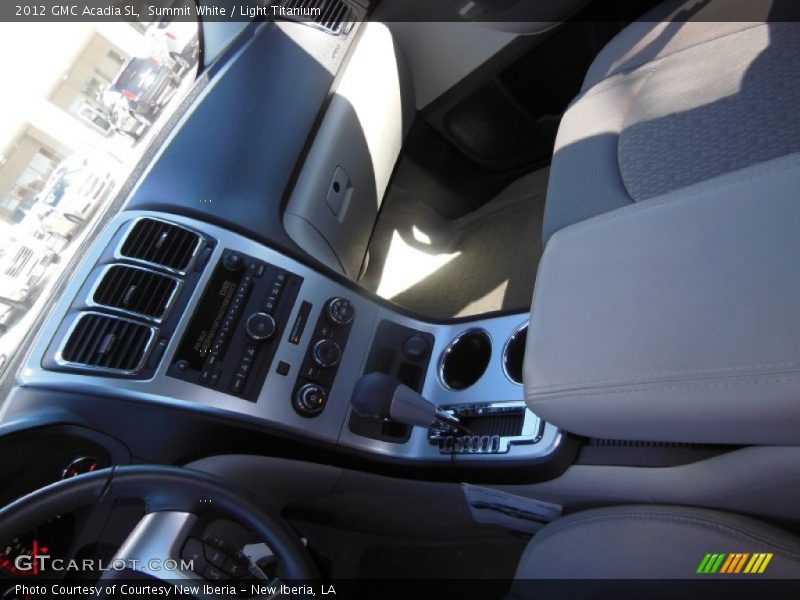 Summit White / Light Titanium 2012 GMC Acadia SL