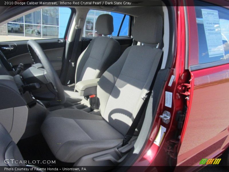 Inferno Red Crystal Pearl / Dark Slate Gray 2010 Dodge Caliber Mainstreet