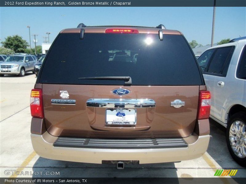 Golden Bronze Metallic / Chaparral 2012 Ford Expedition King Ranch