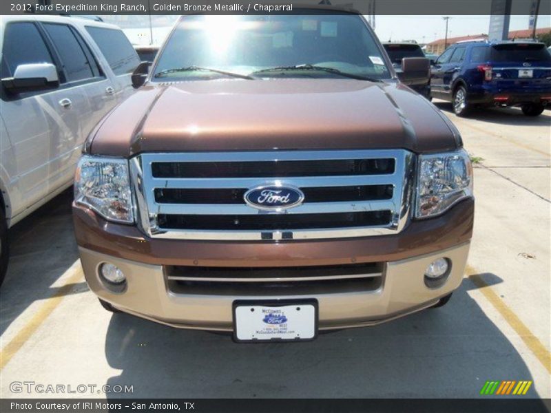 Golden Bronze Metallic / Chaparral 2012 Ford Expedition King Ranch