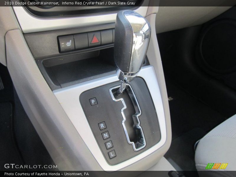 Inferno Red Crystal Pearl / Dark Slate Gray 2010 Dodge Caliber Mainstreet