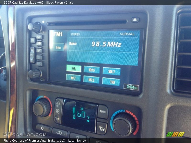 Black Raven / Shale 2005 Cadillac Escalade AWD