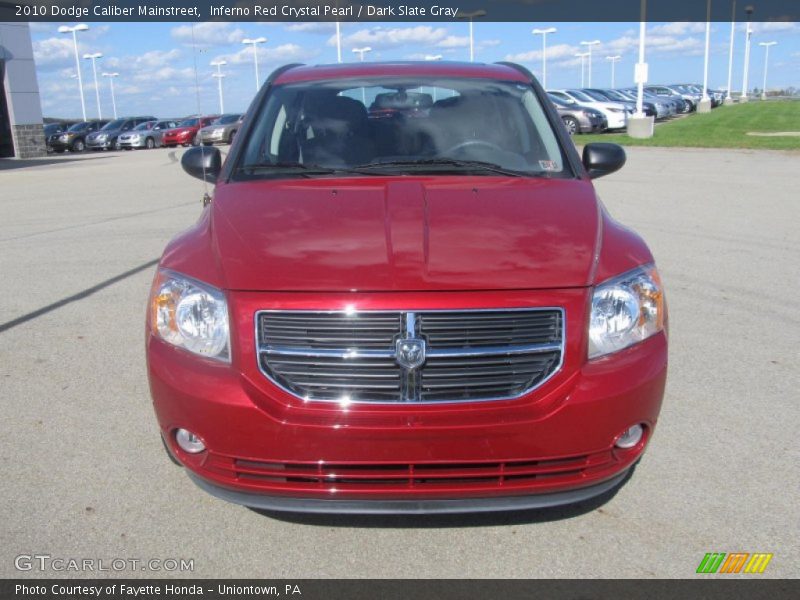 Inferno Red Crystal Pearl / Dark Slate Gray 2010 Dodge Caliber Mainstreet