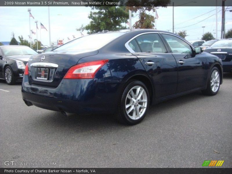 Navy Blue Metallic / Charcoal 2009 Nissan Maxima 3.5 SV Premium