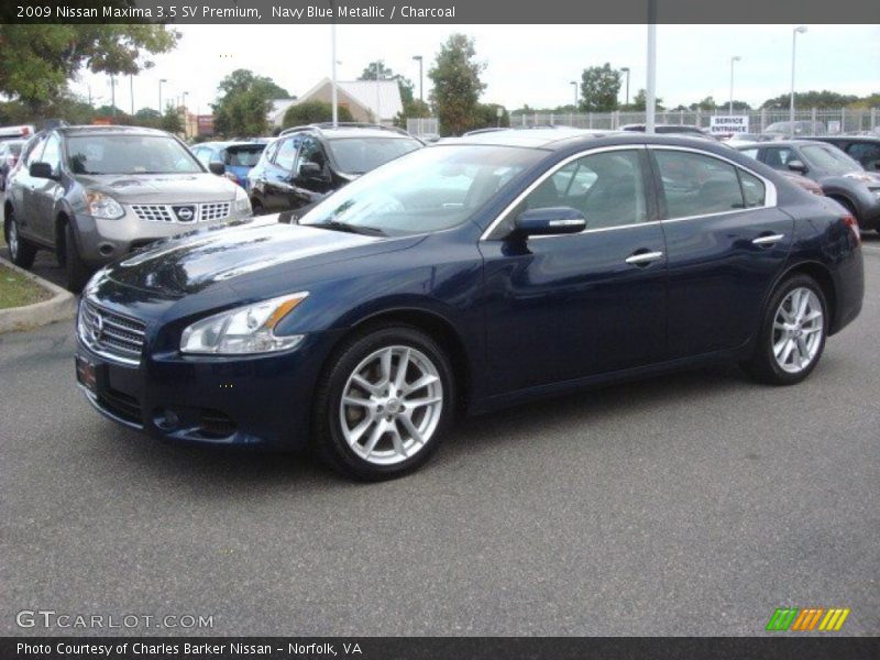 Navy Blue Metallic / Charcoal 2009 Nissan Maxima 3.5 SV Premium