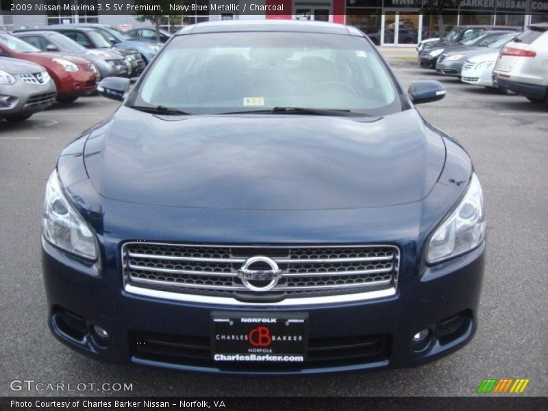 Navy Blue Metallic / Charcoal 2009 Nissan Maxima 3.5 SV Premium