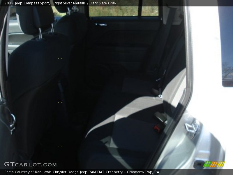 Bright Silver Metallic / Dark Slate Gray 2012 Jeep Compass Sport