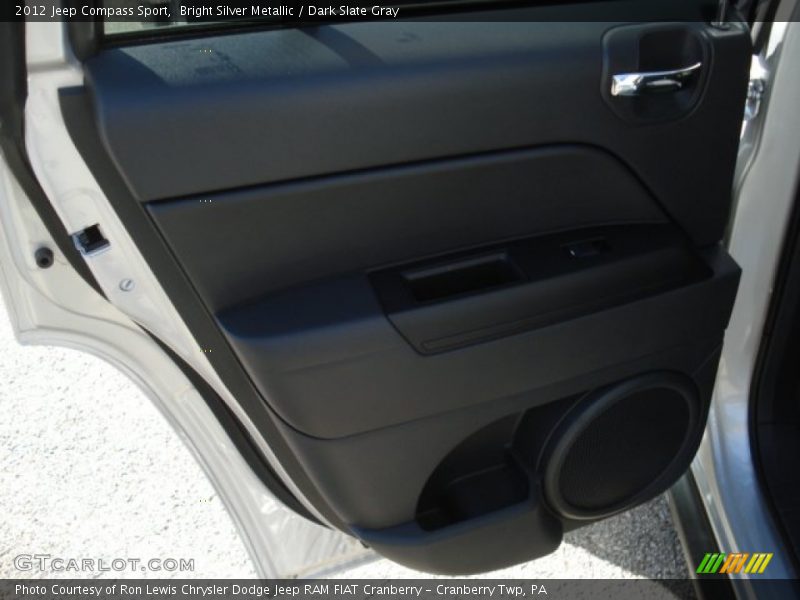 Bright Silver Metallic / Dark Slate Gray 2012 Jeep Compass Sport