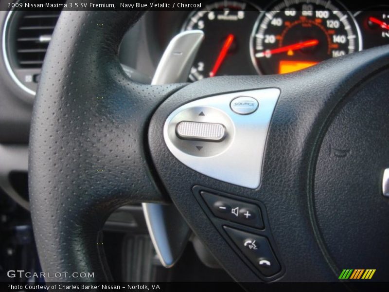 Navy Blue Metallic / Charcoal 2009 Nissan Maxima 3.5 SV Premium