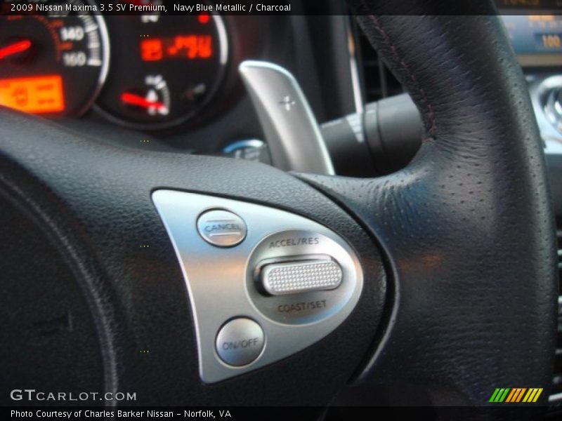Navy Blue Metallic / Charcoal 2009 Nissan Maxima 3.5 SV Premium