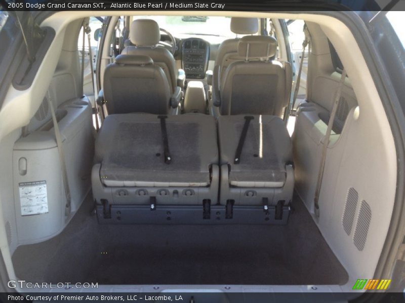 Atlantic Blue Pearl / Medium Slate Gray 2005 Dodge Grand Caravan SXT