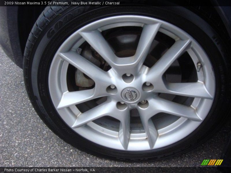 Navy Blue Metallic / Charcoal 2009 Nissan Maxima 3.5 SV Premium