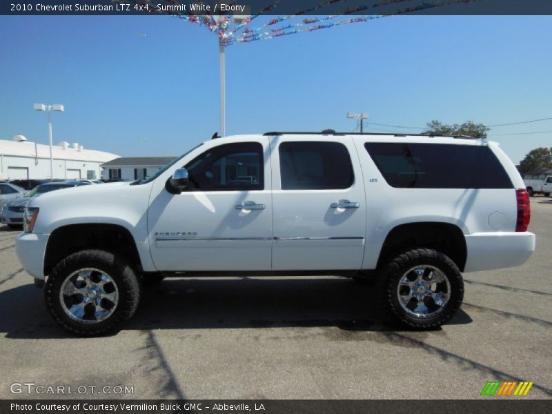 Summit White / Ebony 2010 Chevrolet Suburban LTZ 4x4