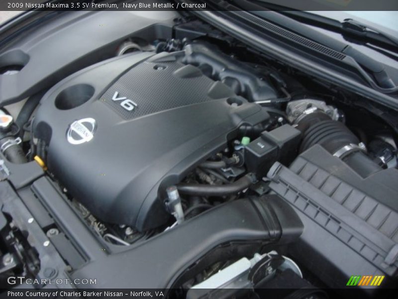 Navy Blue Metallic / Charcoal 2009 Nissan Maxima 3.5 SV Premium
