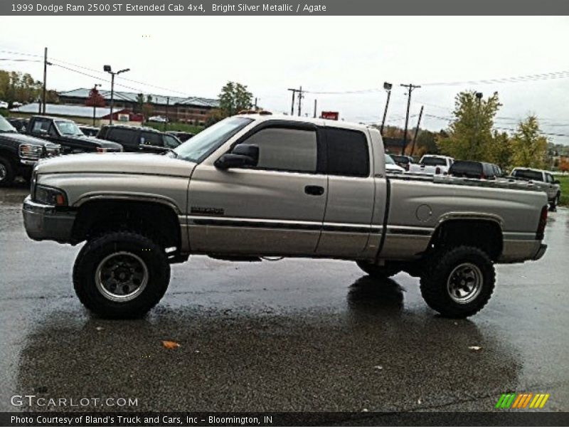 Bright Silver Metallic / Agate 1999 Dodge Ram 2500 ST Extended Cab 4x4
