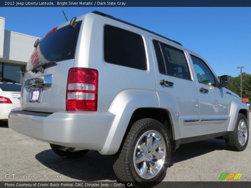 Bright Silver Metallic / Dark Slate Gray 2012 Jeep Liberty Latitude