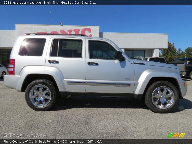 Bright Silver Metallic / Dark Slate Gray 2012 Jeep Liberty Latitude