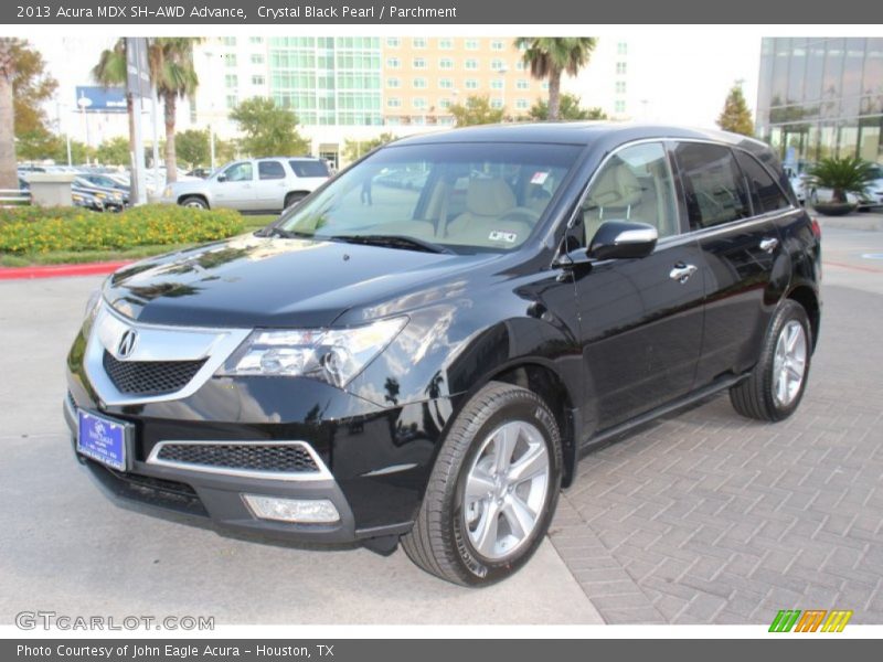 Crystal Black Pearl / Parchment 2013 Acura MDX SH-AWD Advance
