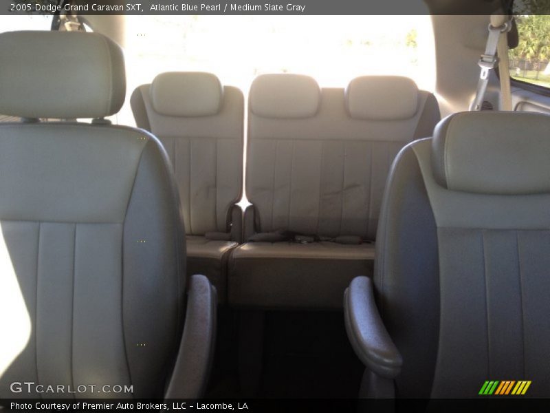 Atlantic Blue Pearl / Medium Slate Gray 2005 Dodge Grand Caravan SXT