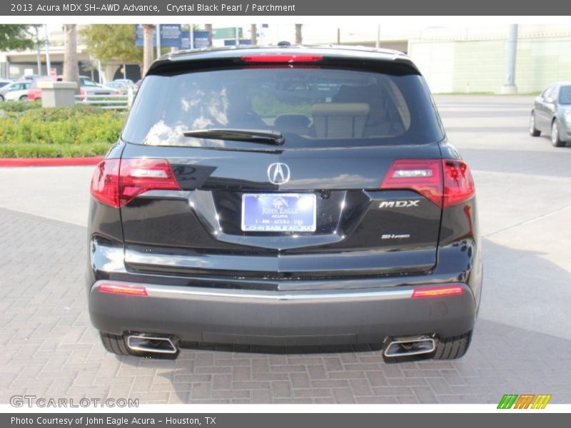 Crystal Black Pearl / Parchment 2013 Acura MDX SH-AWD Advance