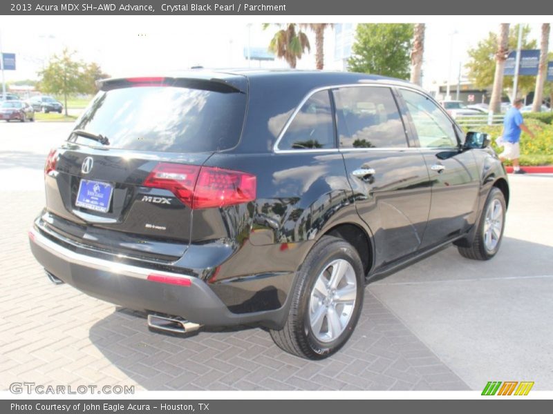 Crystal Black Pearl / Parchment 2013 Acura MDX SH-AWD Advance