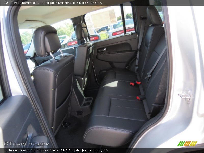 Bright Silver Metallic / Dark Slate Gray 2012 Jeep Liberty Latitude