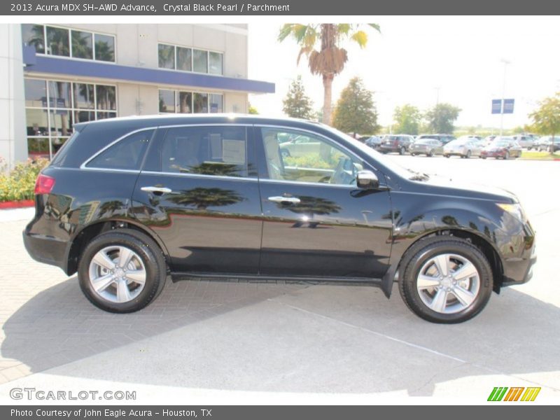 Crystal Black Pearl / Parchment 2013 Acura MDX SH-AWD Advance