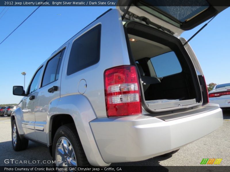 Bright Silver Metallic / Dark Slate Gray 2012 Jeep Liberty Latitude