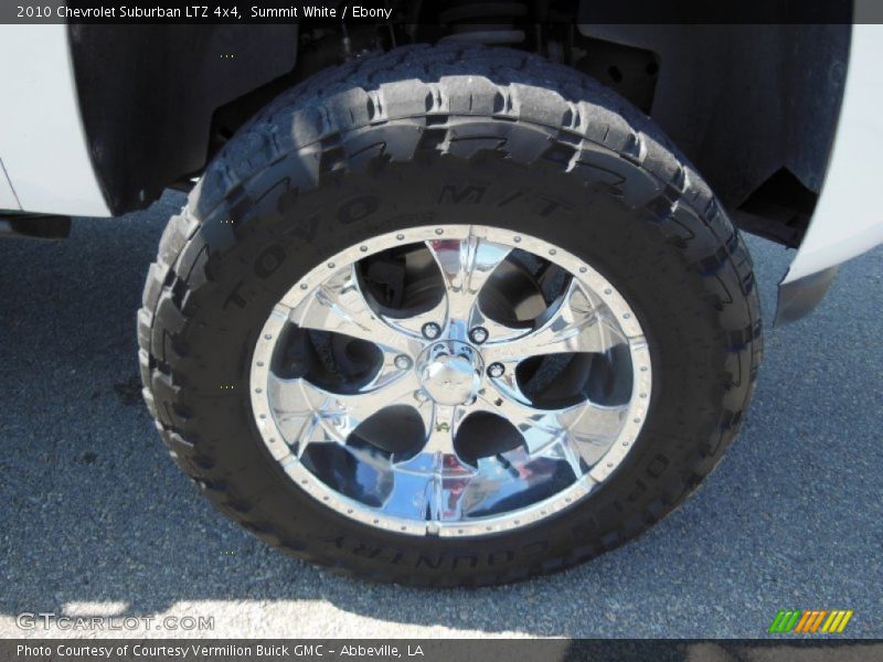 Summit White / Ebony 2010 Chevrolet Suburban LTZ 4x4