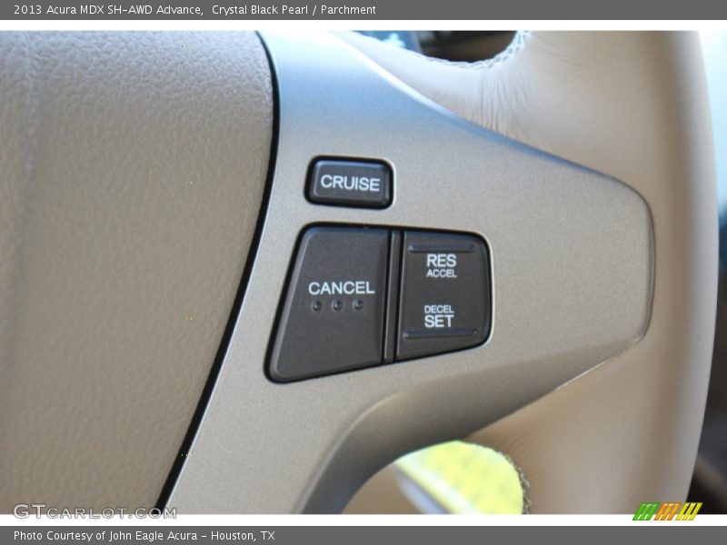 Crystal Black Pearl / Parchment 2013 Acura MDX SH-AWD Advance