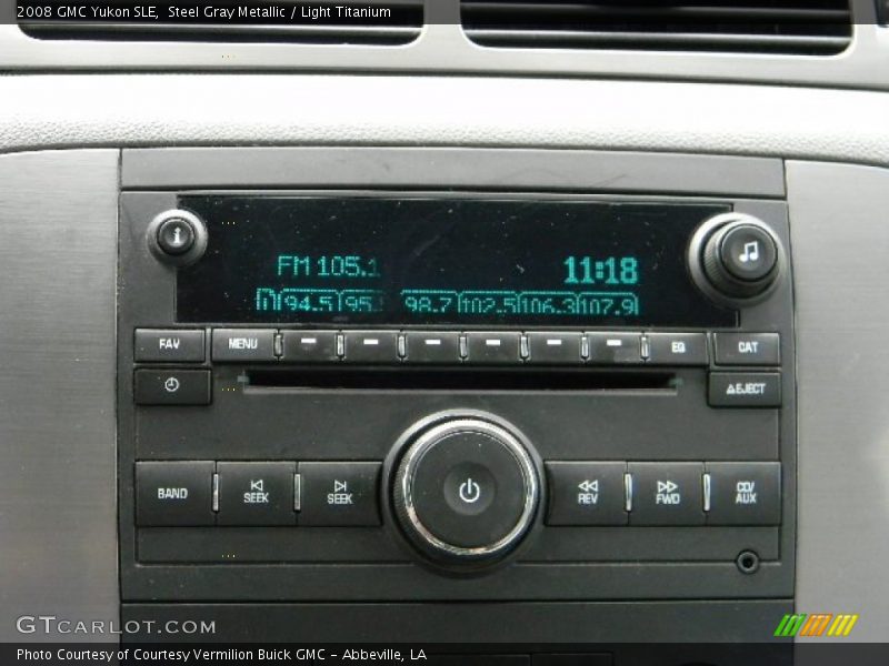 Steel Gray Metallic / Light Titanium 2008 GMC Yukon SLE