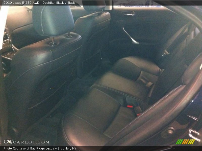 Obsidian Black / Black 2010 Lexus IS 250 AWD