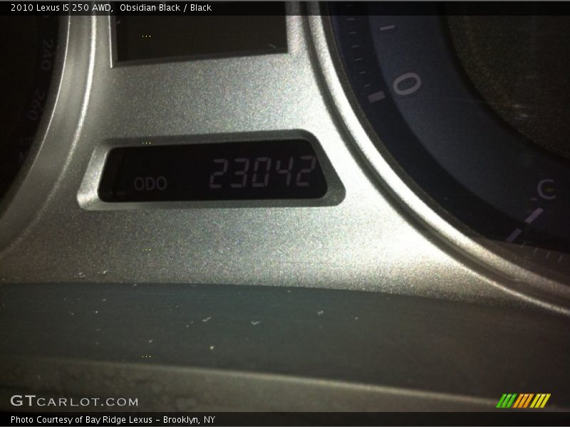 Obsidian Black / Black 2010 Lexus IS 250 AWD