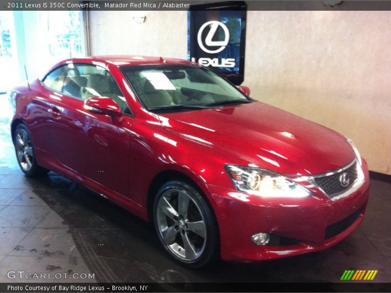 Front 3/4 View of 2011 IS 350C Convertible