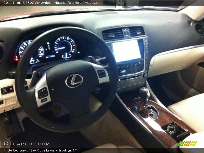 Matador Red Mica / Alabaster 2011 Lexus IS 350C Convertible