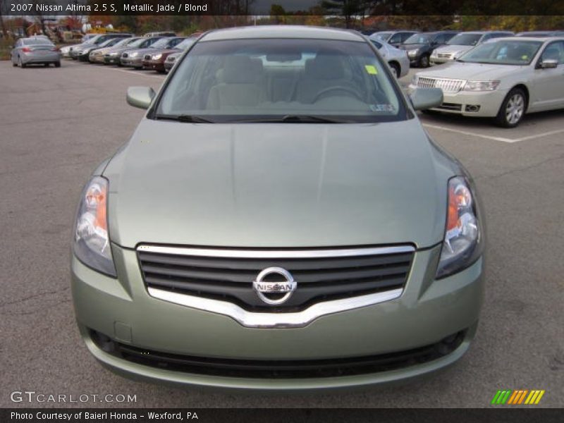 Metallic Jade / Blond 2007 Nissan Altima 2.5 S