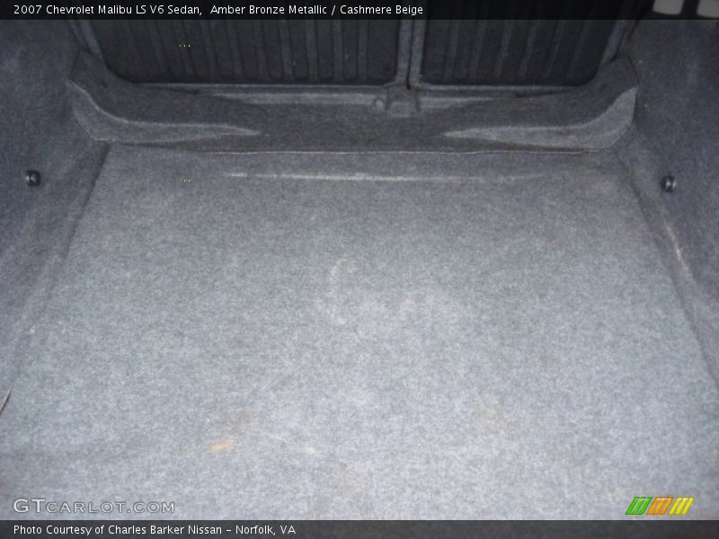 Amber Bronze Metallic / Cashmere Beige 2007 Chevrolet Malibu LS V6 Sedan