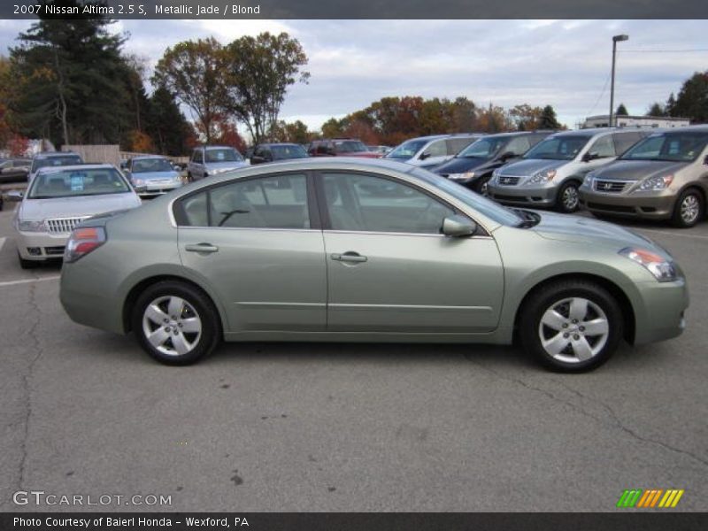Metallic Jade / Blond 2007 Nissan Altima 2.5 S