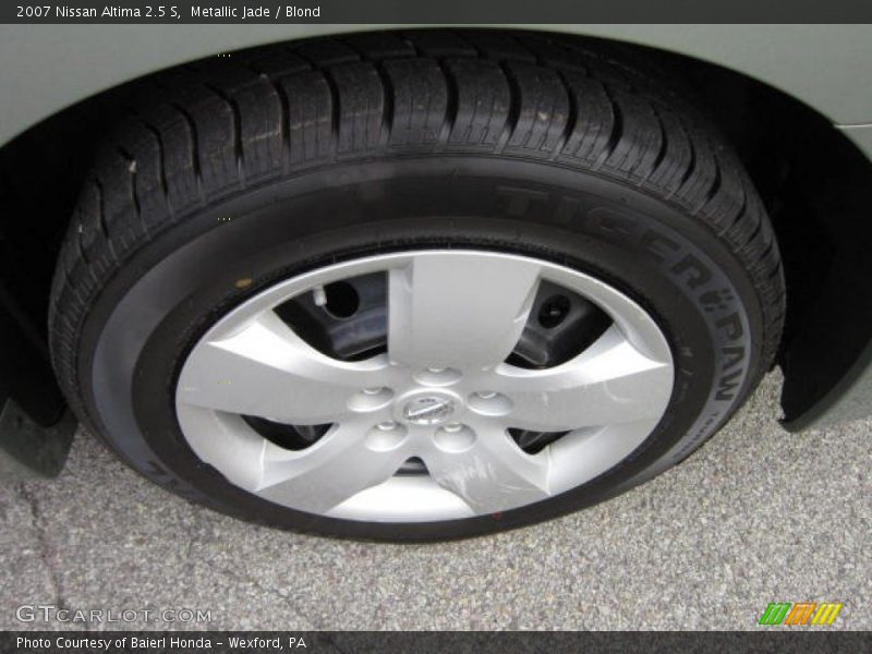 Metallic Jade / Blond 2007 Nissan Altima 2.5 S