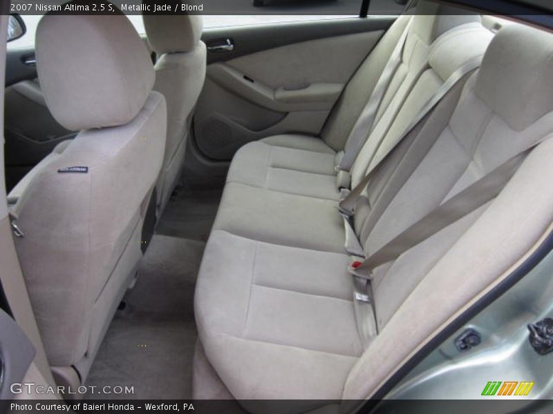 Metallic Jade / Blond 2007 Nissan Altima 2.5 S